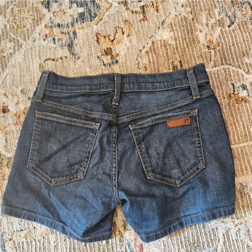 Joe's Jeans Dark Blue Denim Jean Shorts
